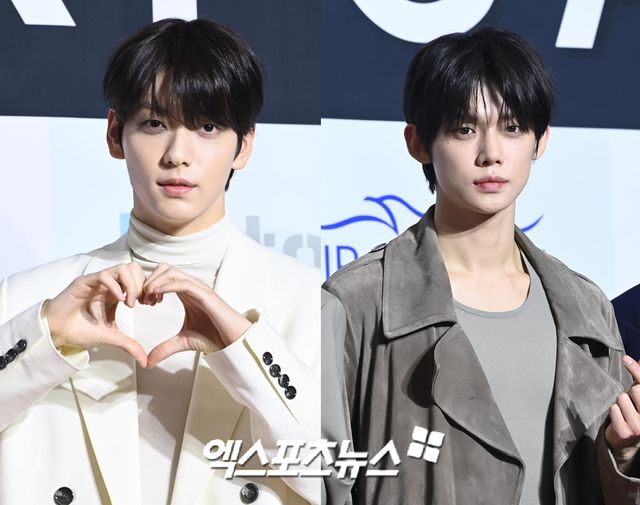 TXT 멤버 수빈, 연준. 엑스포츠뉴스 DB.