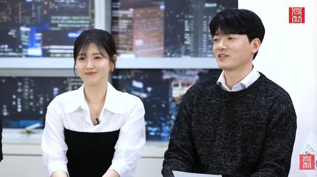 22기 상철과 백합.