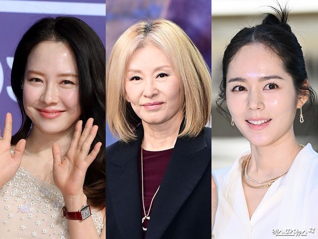 송지효, 이미숙, 한가인