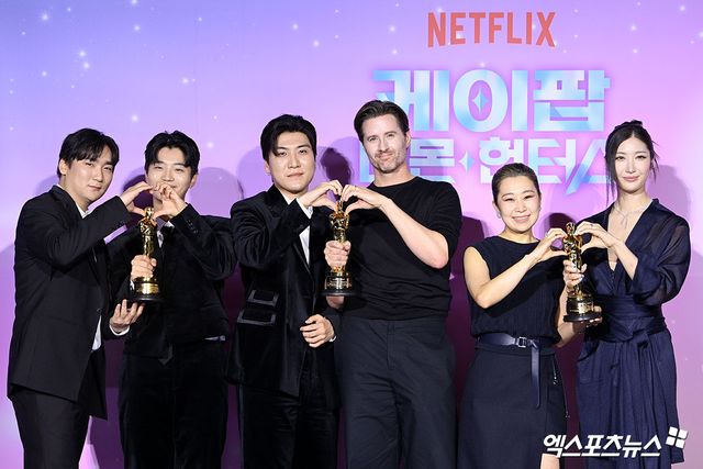 넷플릭스 '케이팝 데몬 헌터스' 기자간담회