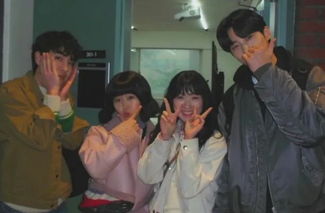 (왼쪽부터) 송지호-서혜원-김혜원-변우석.