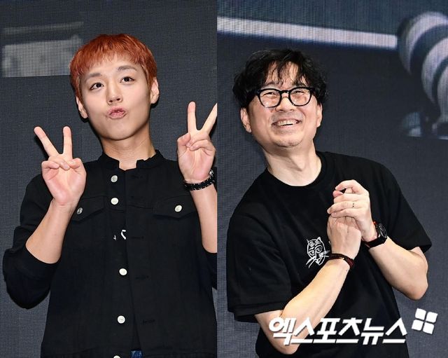 영화 '왕과 사는 남자' 장항준 감독, 박지훈.