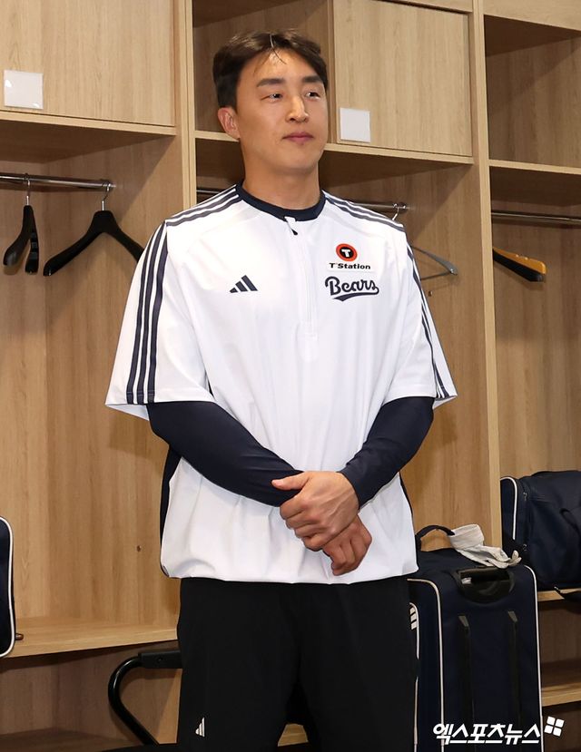 14일 트레이드를 통해 한화 이글스에서 두산 베어스로 이적한 베테랑 타자 손아섭. 사진 김한준 기자