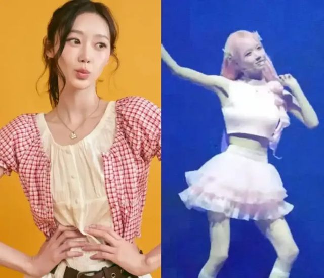 (왼쪽부터) 에스파 지젤-트리플에스 채원.