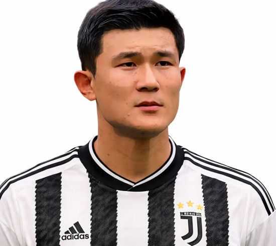 김민재 유벤투스 유니폼 그래픽. 실제 입단과는 관련이 없음. 챗GPT