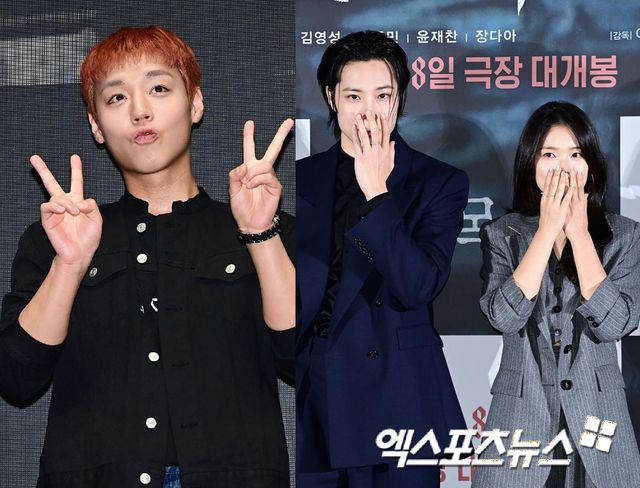 영화 '왕과 사는 남자' 배우 박지훈, 영화 '살목지' 배우 이종원, 김혜윤. 엑스포츠뉴스 DB.