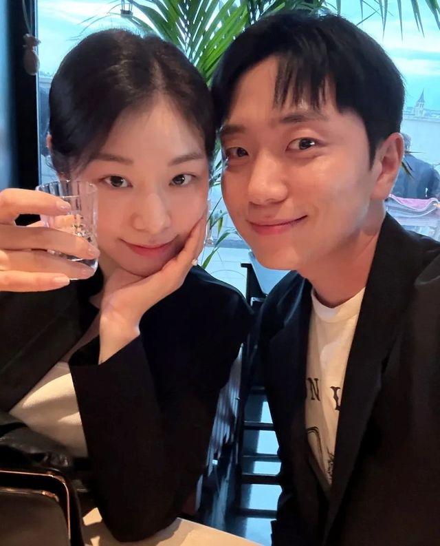 김연아와 포레스텔라 고우림 부부.