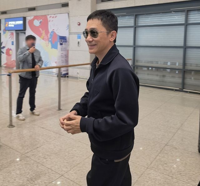 배우 양조위 내한