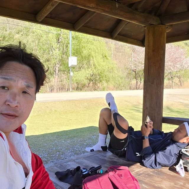 배우 구성환, 446km 국토대장정