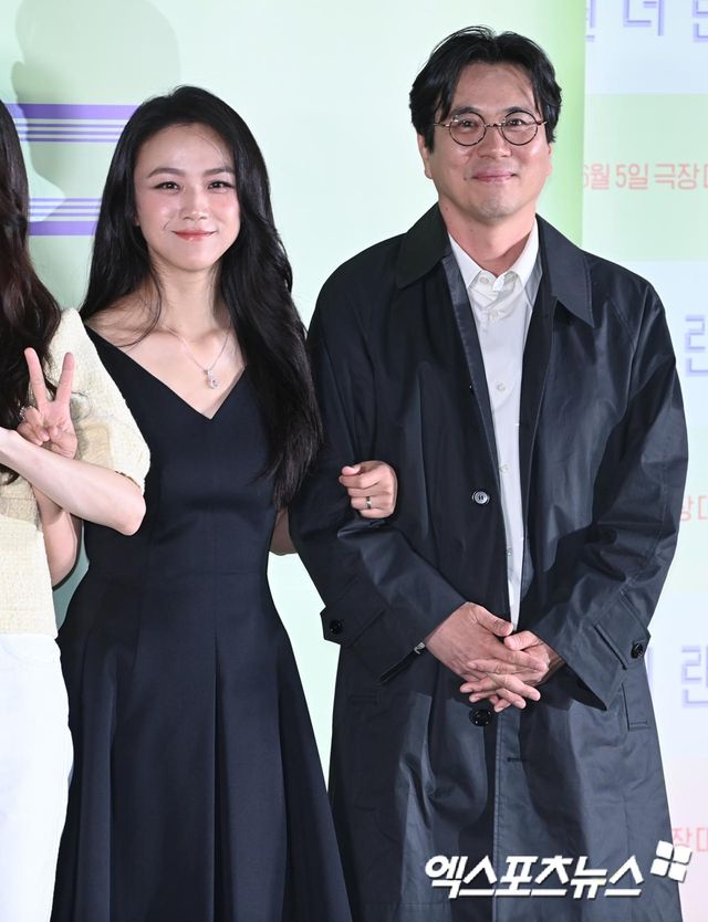 김태용 감독과 배우 탕웨이. 엑스포츠뉴스 DB.