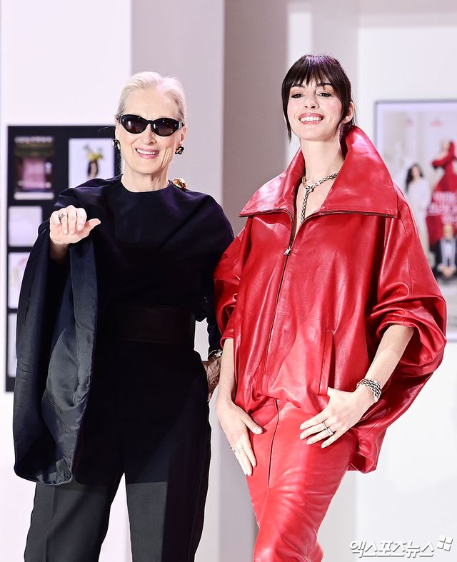 영화 '악마는 프라다를 입는다2' 배우 메릴 스트립, 앤 해서웨이.