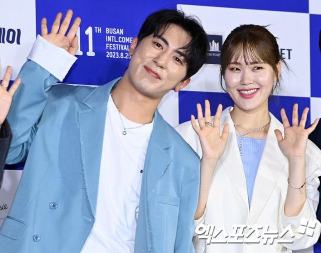 '숏박스' 김원훈, 엄지윤. 엑스포츠뉴스 DB.