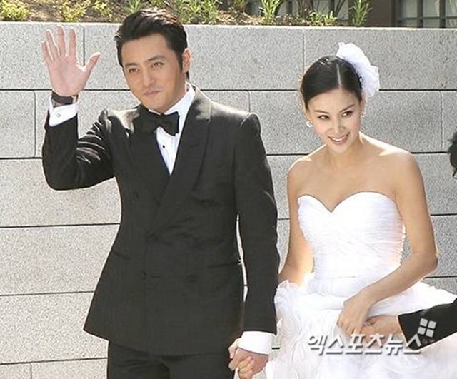 배우 장동건 고소영 부부