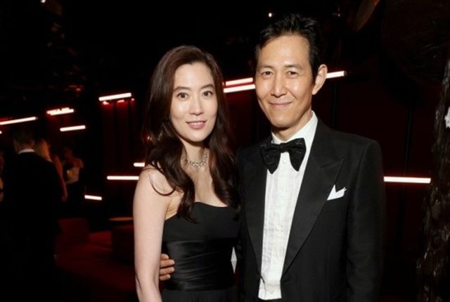 2023년 구찌의 문화 후원 행사 2023 LACMA 아트+필름 갈라(LACMA ART+FILM)에 함께 등장한 이정재, 임세령