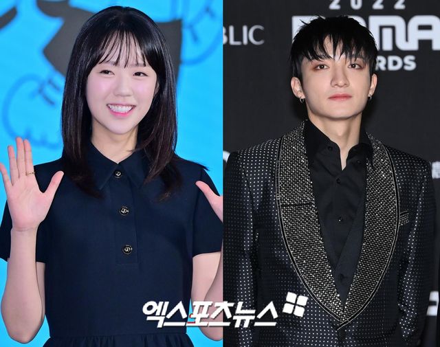 배우 지예은과 안무가 바타. 엑스포츠뉴스 DB.