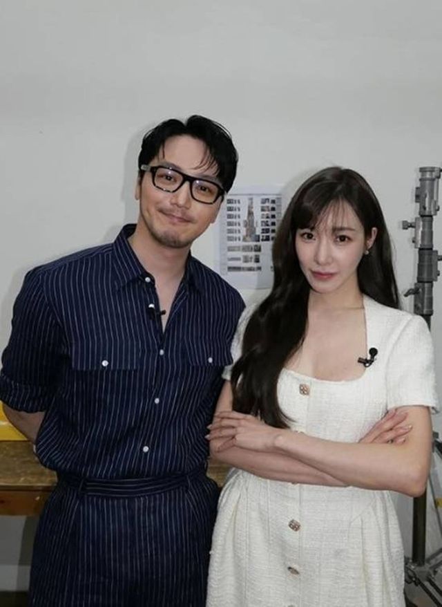 배우 변요한과 소녀시대 티파니.