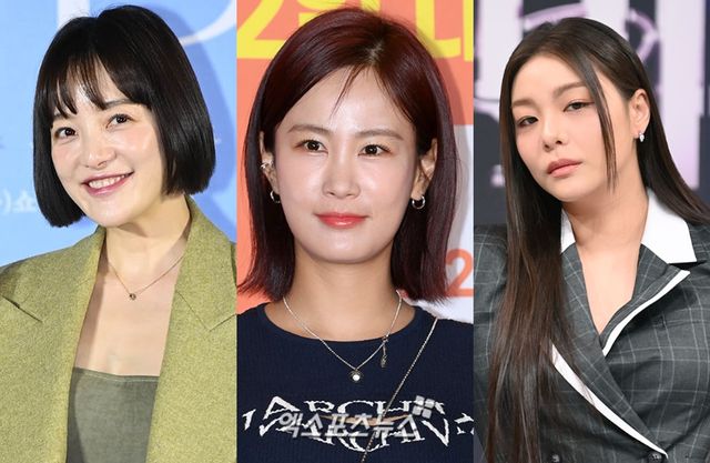 (왼쪽부터) 황보라, 김지민, 에일리