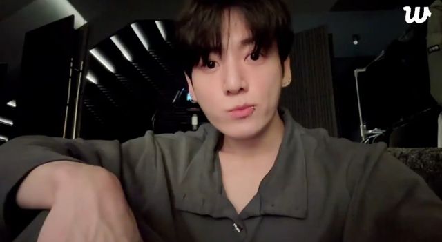 정국 라이브 방송.