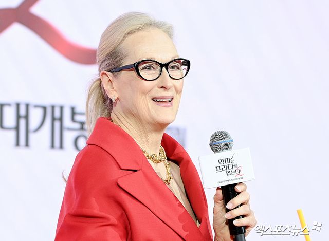 영화 '악마는 프라다를 입는다2' 메릴 스트립. 엑스포츠뉴스 고아라 기자.