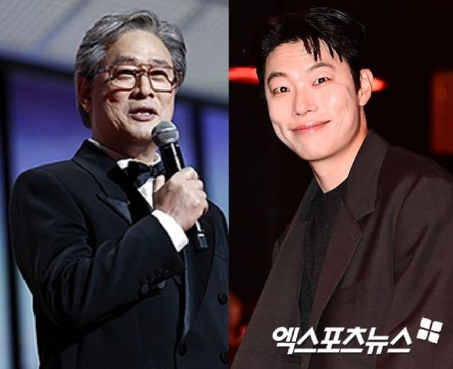박찬욱 감독, 배우 류준열.