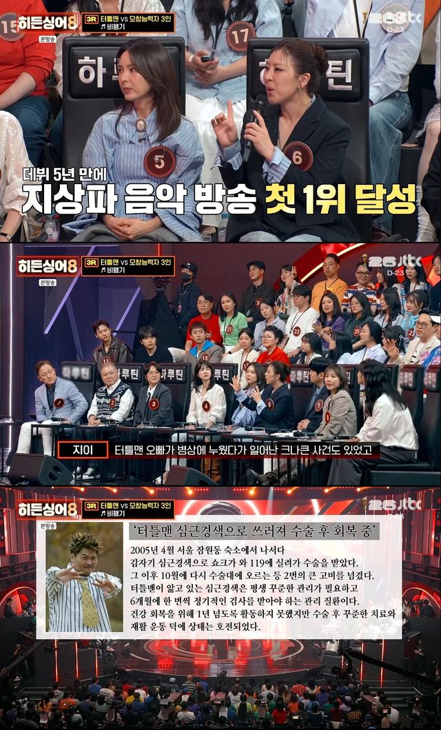 사진= JTBC '히든싱어8'