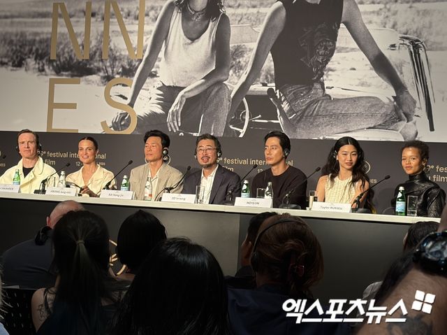 칸 경쟁에 진출한 영화 '호프' 팀