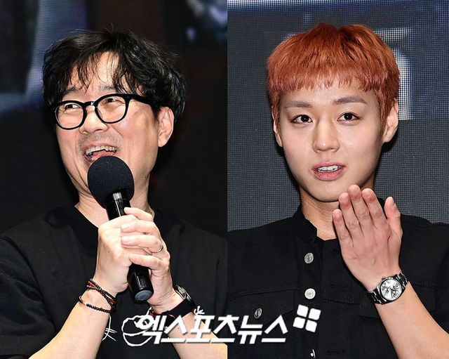 영화 '왕과 사는 남자' 장항준 감독, 박지훈.