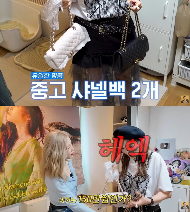 유튜브 채널 'A급 장영란' 캡처