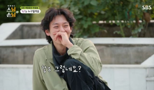  SBS 예능 프로그램 '법륜로드 : 스님과 손님' 방송화면 캡처