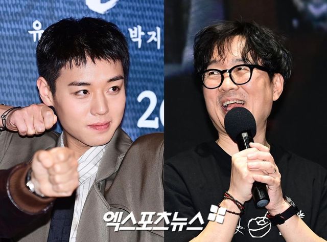 '왕과 사는 남자' 배우 박지훈, 장항준 감독. 엑스포츠뉴스 DB.