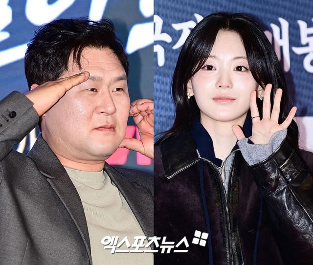 배우 윤경호, 조이현. 엑스포츠뉴스 DB.