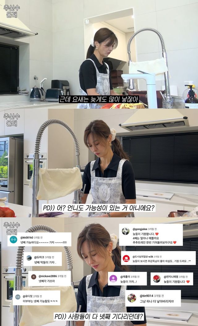 유튜브 '하원미' 캡쳐