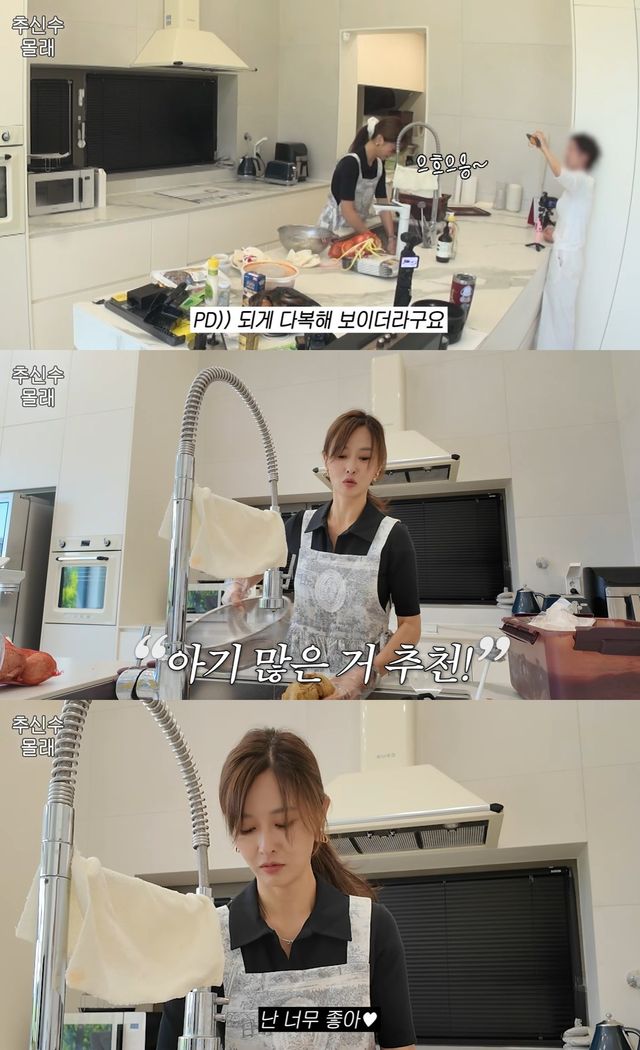 유튜브 '하원미' 캡쳐