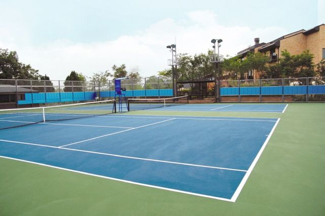 한탄리버스파호텔 테니스 코트