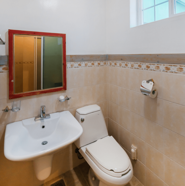 비발디파크 스키장 근처 라스뗄라펜션 욕실