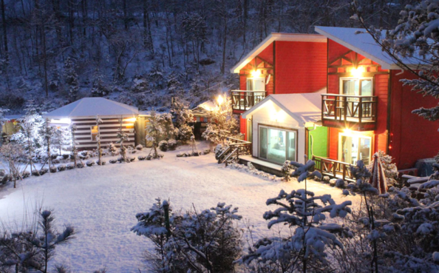 홍천 하이디 펜션 주변 경관