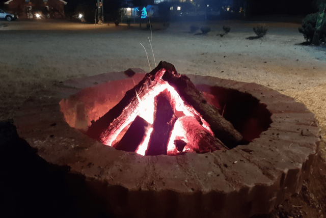 비발디파크 스키장 근처 홍천 하이디 펜션 캠프파이어 모닥불 서비스 