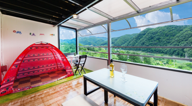 라스뗄라펜션 개별 바비큐