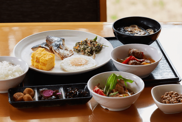 도쿄디즈니랜드 미츠이 가든 호텔 프라나 도쿄 베이 조식 일식 메뉴