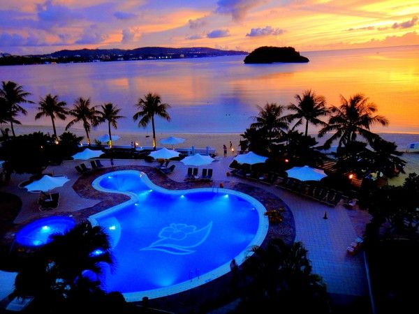 /사진=괌 온워드 비치 리조트(Onward Beach Resort) 해변