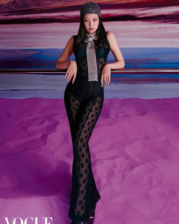 &nbsp;사진=블랙핑크 제니 인스타그램/ 보그 재팬