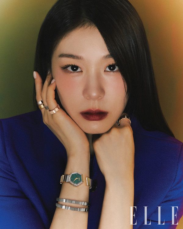 김연아의 독보적인 우아미를 담은 화보가 공개됐다/사진=엘르