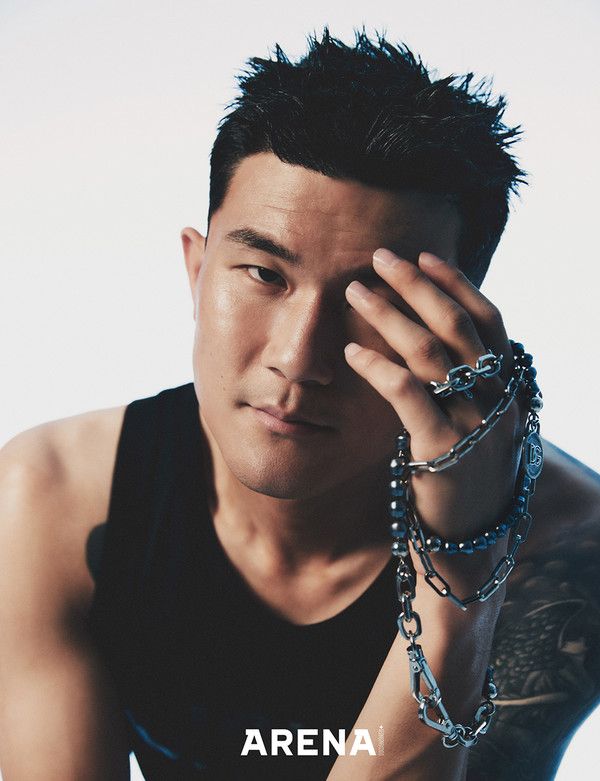 김민재가 화보를 통해 다양한 스타일을 뽐냈다/사진=아레나 옴므 플러스