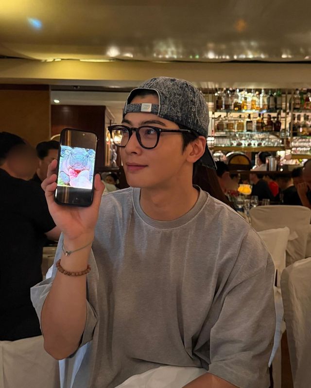 /사진=차은우 인스타그램