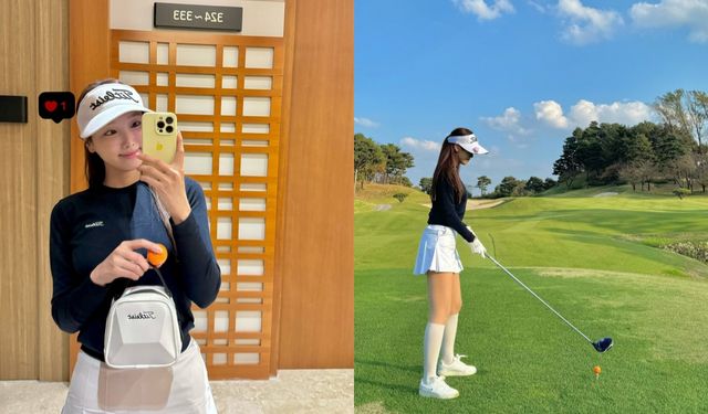골프장에서도 빛나는 그녀의 스타일, 김세연의 세련된 골프룩/사진=김세연 아나운서 인스타그램