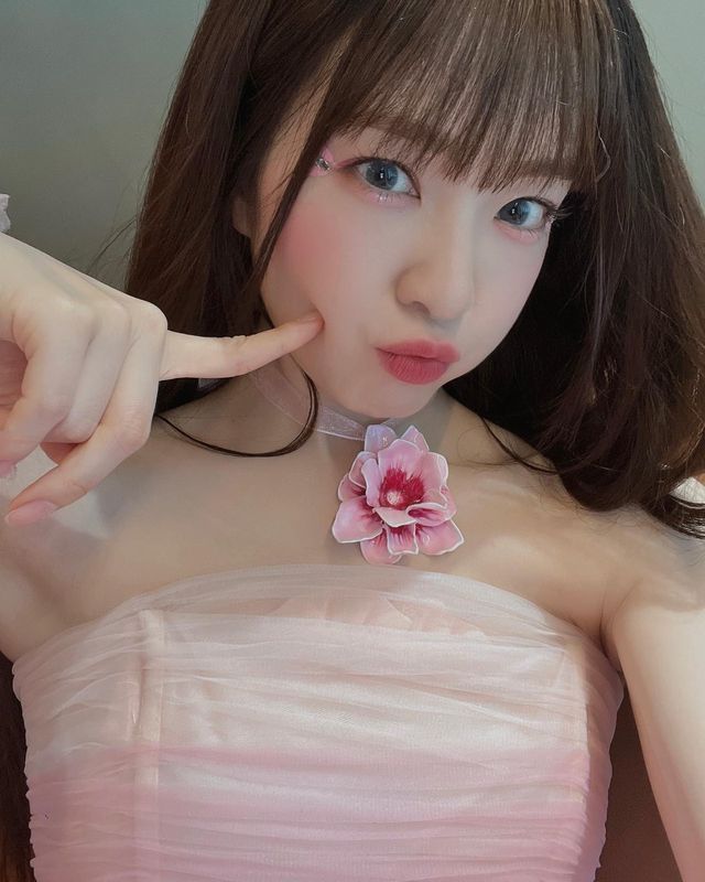 아이린, 꽃 같은 목걸이로 완성한 청순미/사진=레드벨벳 아이린 인스타그램