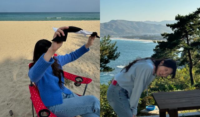 캐주얼하면서도 세련된 일상룩, 소박한 멋이 돋보이는 엄현경/사진=엄현경 인스타그램