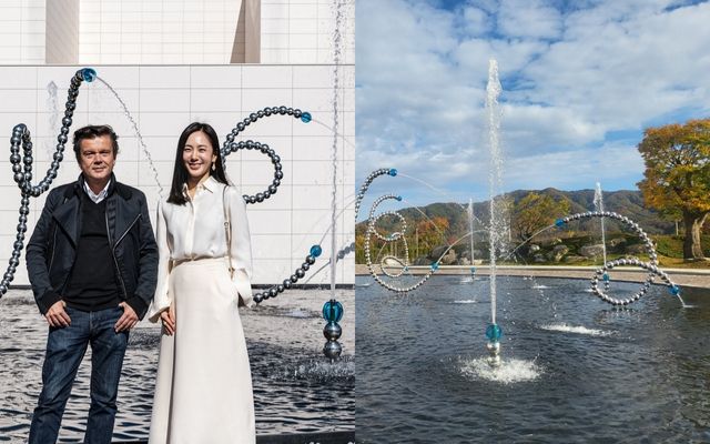 &nbsp;베이지 원피스로 우아함 뽐낸 박주미/사진=박주미 인스타그램