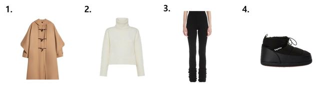 1.위크엔드 막스마라 2.페트레이 3.트렁크 프로젝트 4.레페토