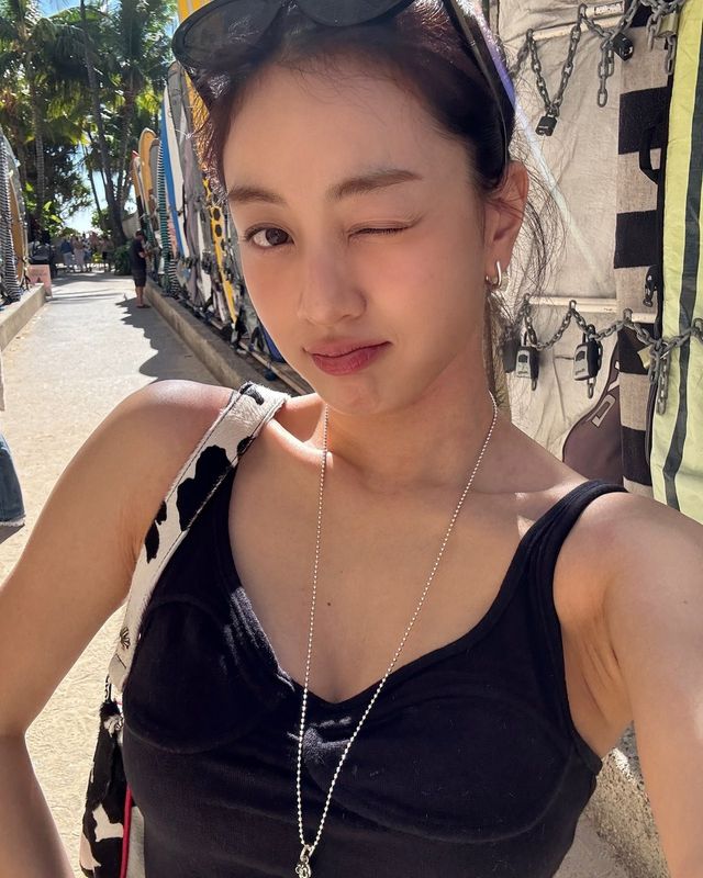 /사진=트와이스 지효 인스타그램